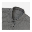 Loose Fit Plaid Shirt with Turn-Down Collar (Z1887)