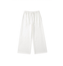 Elastic Waist Raw Hem Casual Trousers（Z3209）