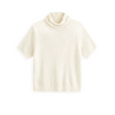 Cowl Neck Drapey Knit Top（Z3533）
