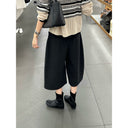 Vertical Seam Cropped Pants（Z3757）
