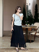 Lightweight Comfortable Elegant Culottes（Z3389）