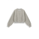 Raglan Sleeve Relaxed Cropped Jacket（Z3609）