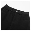 Quần Jeans Nam Ống Đứng Dáng Slim Màu Đen Cổ Điển (Z3541)