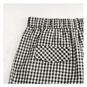 Textured Check Cropped Trousers（Z3341）