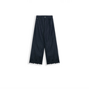 Lightweight Cutwork Hem Petal Pants（Z3342）