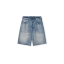 Soft Frayed Hem Denim Jeans（Z3128）