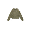 Vintage French Knit Sweater with Belt（Z2566）