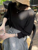 Versatile Round-Neck Top（Z049）
