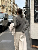 Double Zip Fine Knit Cardigan（Z3506）