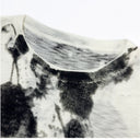 Ink-Wash Abstract Top（Z2099）
