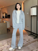 Áo nỉ croptop có mũ dáng ôm (Z3735)