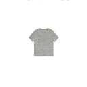 Round Neck Blended Yarn Knit T-Shirt