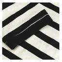 Contrast Stripe Short-Sleeve Top（Z3321）