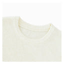 Single-Pocket Back-Slit Knit Top（Z3228）