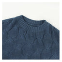 Cable Knit Crew Neck Sweater（Z3764）