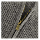 Hooded Waffle Knit Cardigan（Z3499）