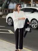 Quần Jeans Chín Tấc Dáng Ôm Phong Cách Pháp Retro (Z3050)