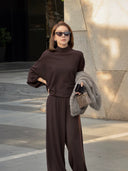 เสื้อไหมพรมคอเต่าแขนค้างคาวเนื้อนุ่ม (Z3528)