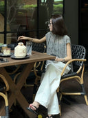 Reversible Flutter Sleeve Top（Z925）