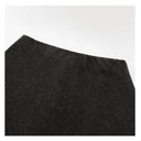 Elastic Waist Wool Blend Midi Skirt（Z3603）