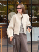 Vintage Reversible Relaxed-Fit Coat（Z2487）