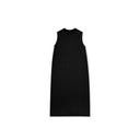 Sleeveless Crinkled Classic Dress