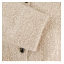 Toggle Button Textured Cropped Jacket（Z3755）