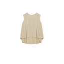 เสื้อกั๊กไหมพรมคอกลมชายหน้าสั้นหลังยาว (Z3456)