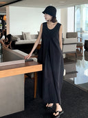 Cocoon-shaped elegant dress