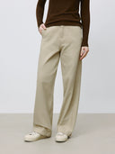 High-Waist Straight-Leg Jeans（Z089）