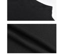 Kaos Rajut Slim-Fit Semi-Turtleneck Bernapas (Z1740)