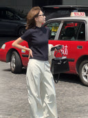 トレンド感のある半袖トップス（Z3062）