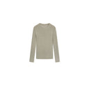 Soft Crew Neck Fitted Knit Top（Z1326）
