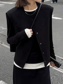 Colorblock Slim Long Sleeve Top（Z1576）