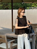Breathable Accordion Pleat Top（Z3259）
