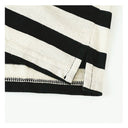 Contrast Stripe Short-Sleeve Top（Z3321）