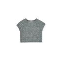 Gray Soft Plush Top