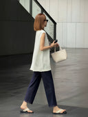 Straight Slight-Stretch Cropped Jeans（Z3110）