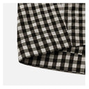 Vintage Plaid Elastic Waist Casual Pants（Z3439）