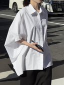 Structured Oversized Collared Shirt