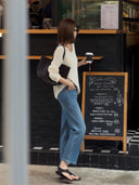 Comfort Slight-Stretch Ankle-Length Jeans（Z3059）