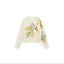 Watercolor Floral Lightweight Sweater（Z3656）
