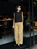 Pleated Casual Pants