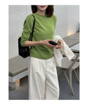 Seamless Raglan Sleeve Knit Sweater（Z3583）