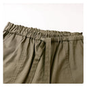 Vintage Elastic Waist Casual Pants（Z3443）