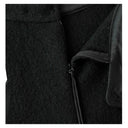 Elegant Drapey Black Midi Skirt（Z3639）