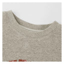 เสื้อสเวตเตอร์ทรงหลวมพิมพ์ลายตัวอักษรวินเทจ (Z3515)