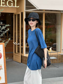 Comfort Silhouette Short-Sleeve Top（Z3266）