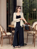 Elastic Waist Wide-Leg Trousers（Z3230）