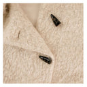 Toggle Button Textured Cropped Jacket（Z3755）